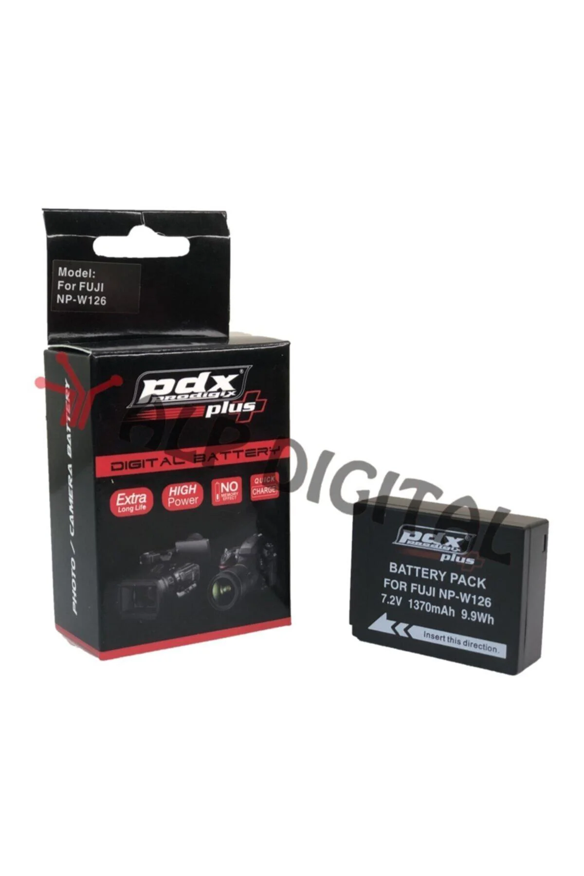Fujifilm W126 Batarya Pil - 1370mah X-t100, X-e3, X-e2s, X-e2