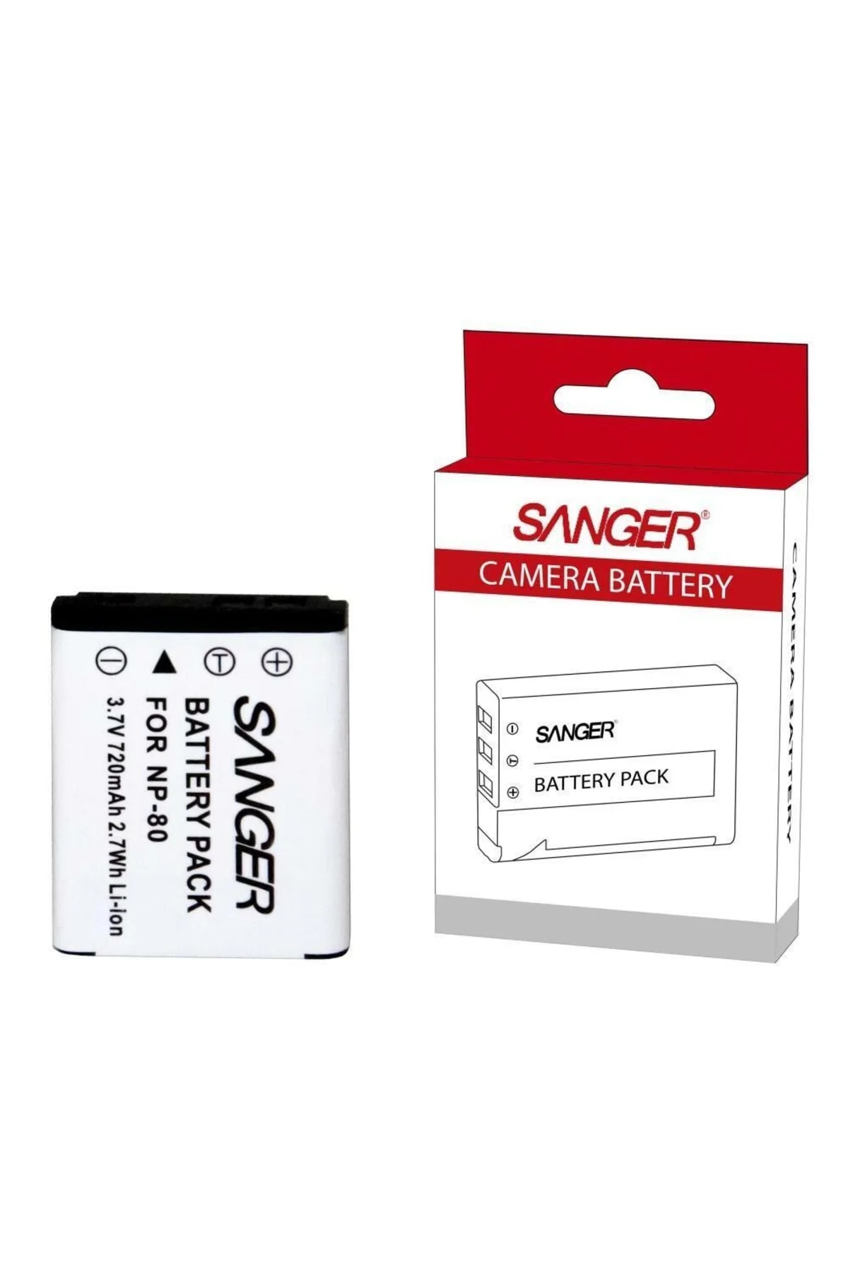 Fujıfilm Xp30 Xp20 Xp10 Xp11 T550 T500 T400 T300 T305 Için Np-80 