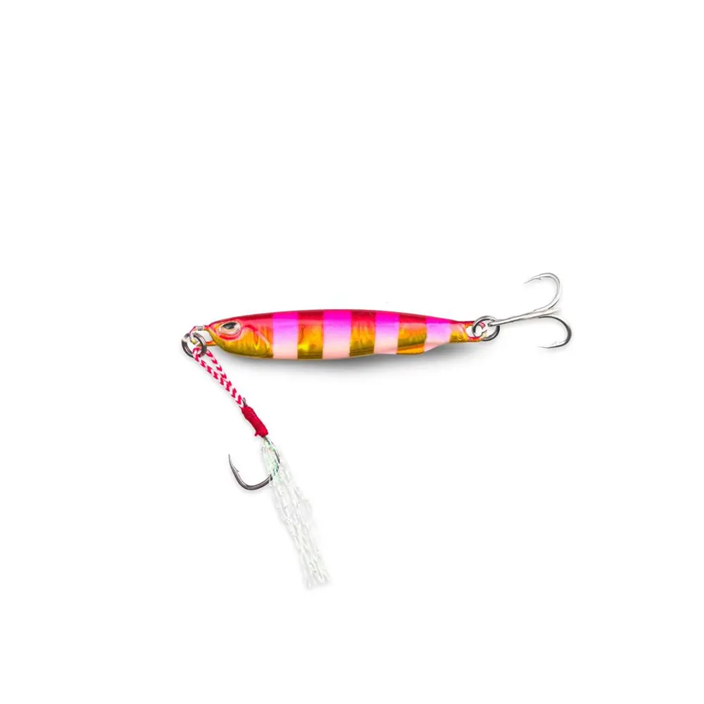 Fujin Metal Go 20gr 62mm Pink Gold Zebra Jig Fujin Metal Go 20gr 62mm Pink Gold Zebra Jig