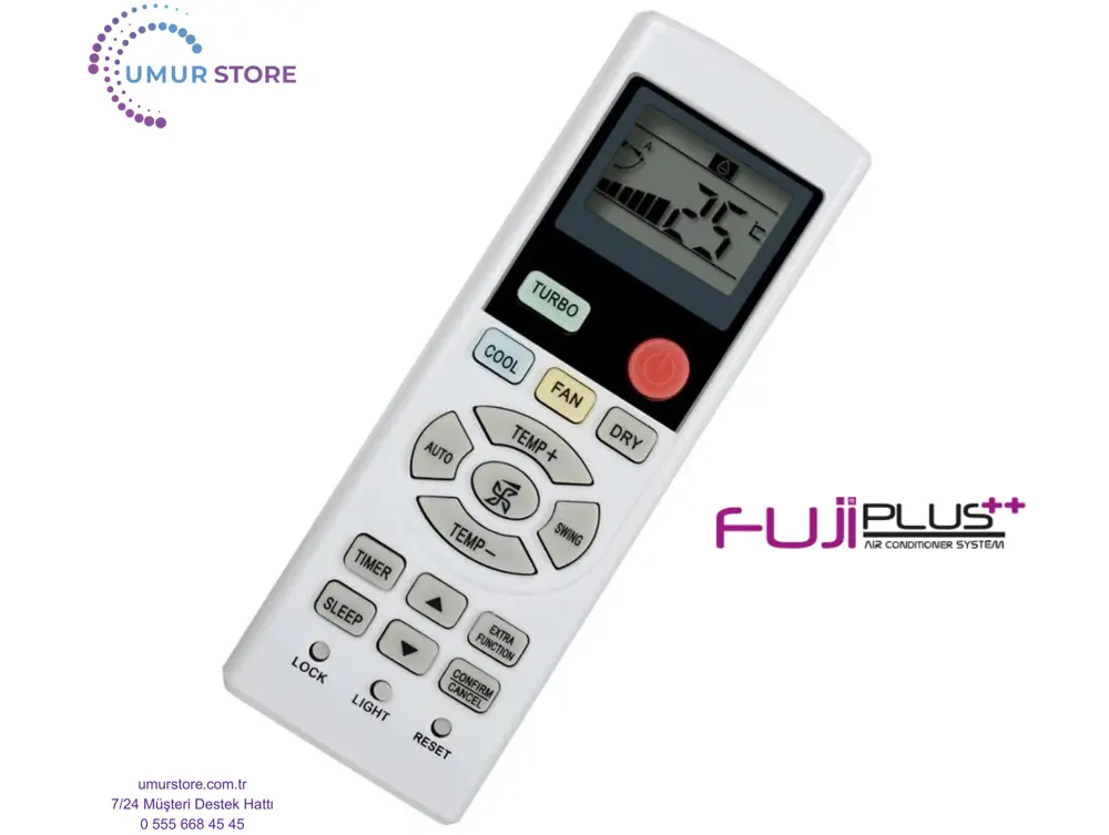 Fujiplus FP-12HZ/22 Klima Kumandası-Sadece Soğuk Fujiplus FP-12HZ/22 Klima Kumandası-Sadece Soğuk