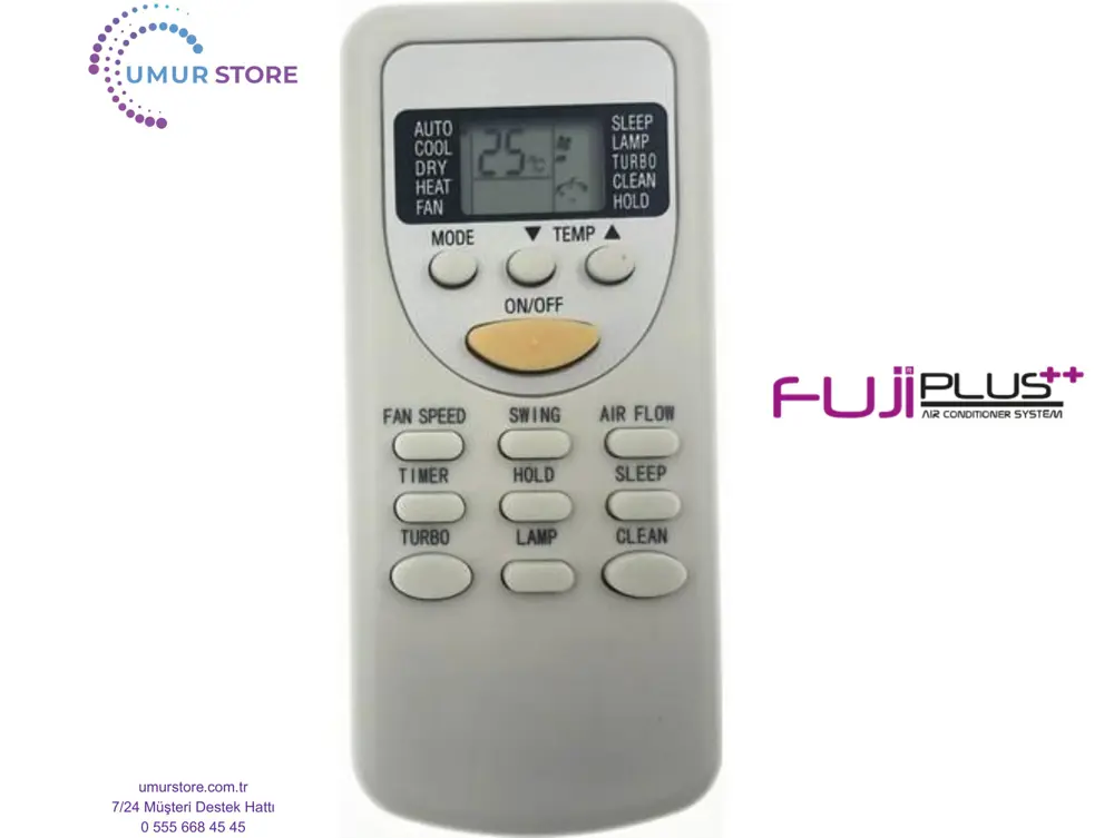 Fujiplus ZH/JT 18 Klima Kumandası Fujiplus ZH/JT 18 Klima Kumandası