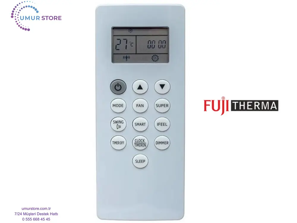 Fujitherma FTHD90BAHS Klima Kumandası