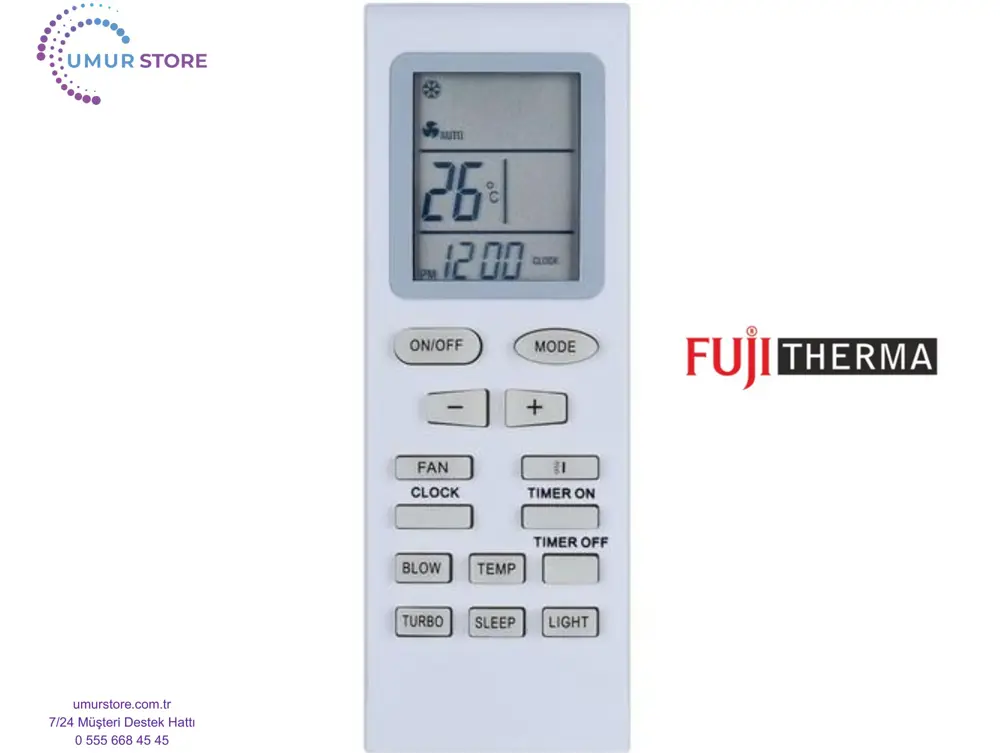 Fujitherma FTHFX24BAGR Klima Kumandası
