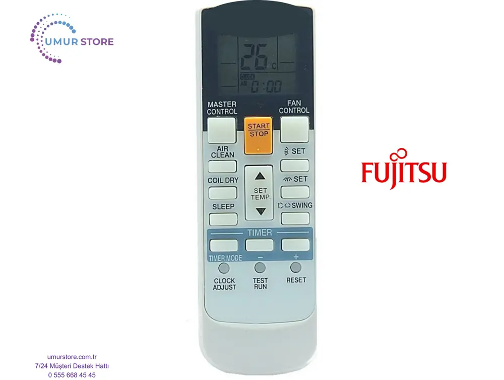 Fujitsu AR-RY4 Uyumlu Klima Kumandası