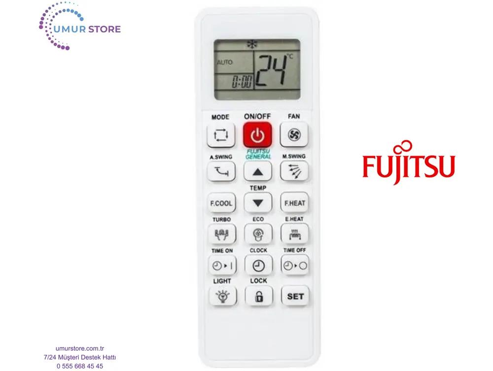 Fujitsu ASYG12LLTB-T Klima Kumandası Fujitsu ASYG12LLTB-T Klima Kumandası
