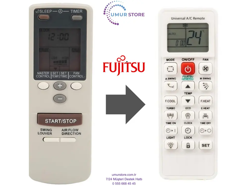 Fujitsu General AR-AB10 Klima Kumandası