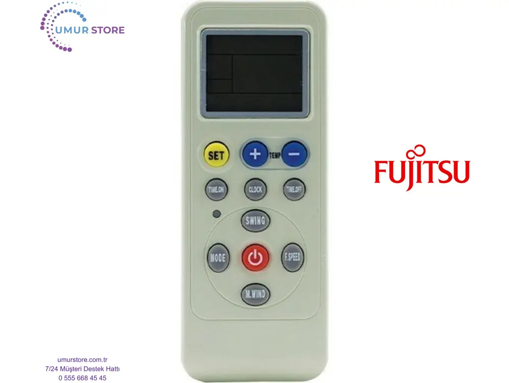Fujitsu Klimalar İçin Ayarlanabilen Akıllı Klima Kumandası Fujitsu Klimalar İçin Ayarlanabilen Akıllı Klima Kumandası