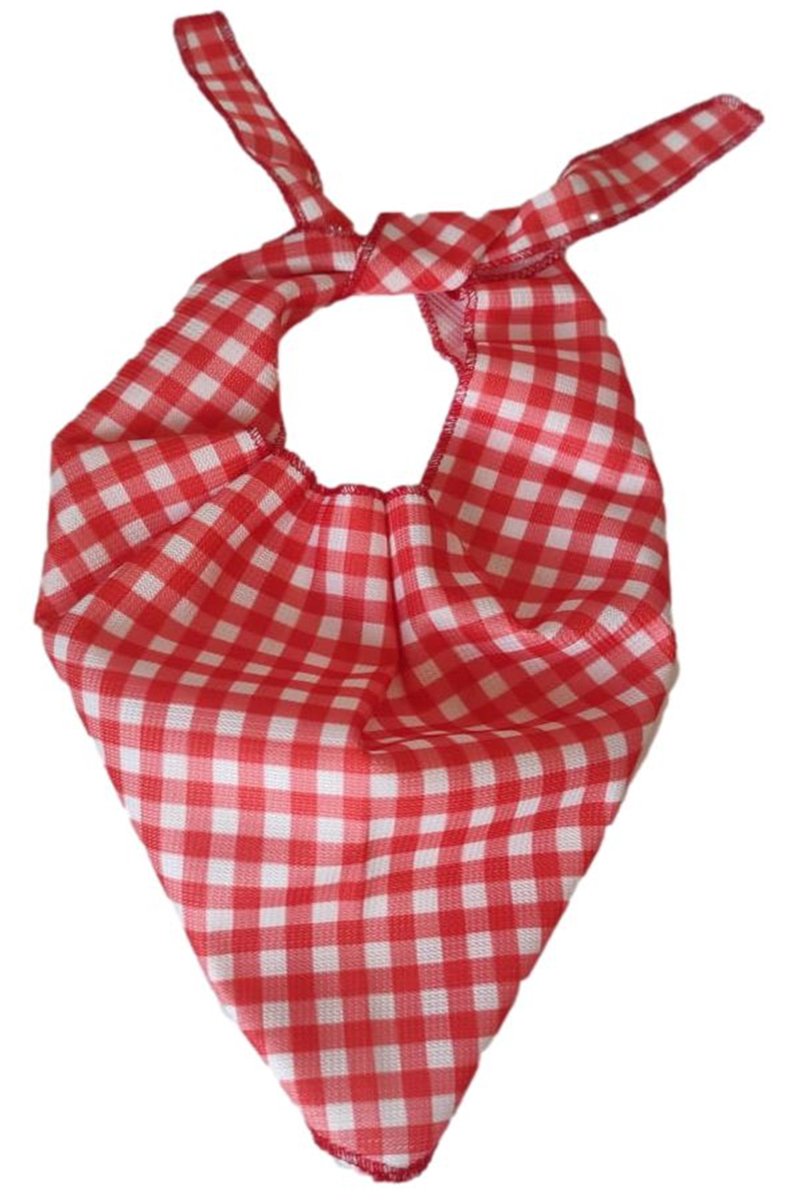 Kostüm Sarayı Fular | Kovboy Fuları | Pitikareli Kırmızı Fular