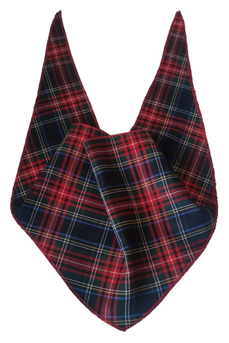 Kostüm Sarayı Fular | Kovboy Fuları | Oduncu Desenli Fular