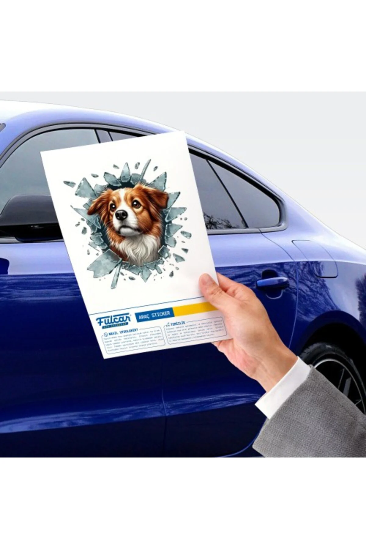 Fulcar Australian Shepherd Araç Stickerı