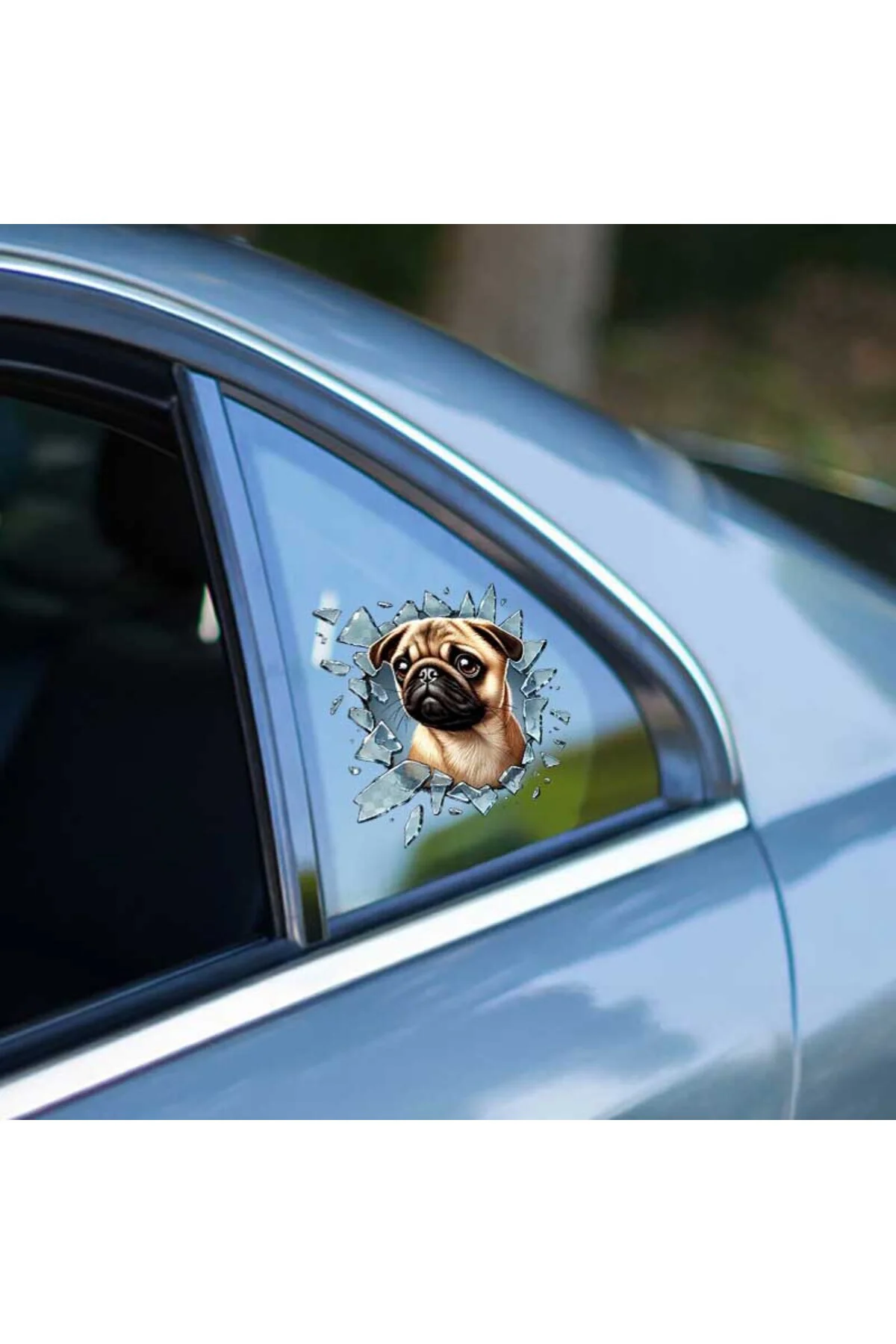 Fulcar French Bulldog Araç Stickerı