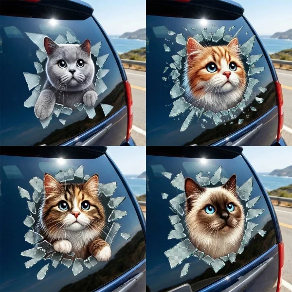 Fulcar Kedi Tasarımlı Araç Stickerı Fiyatı, Yorumları ve Özellikleri