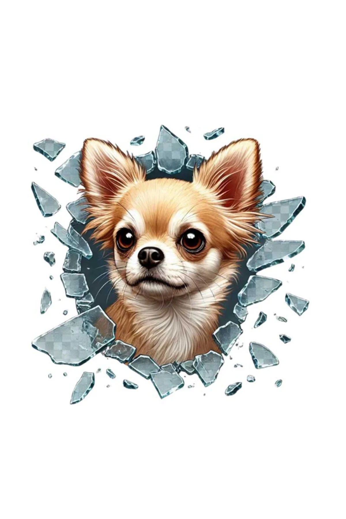 Fulcar Köpek Tasarımlı Araç Stickerı