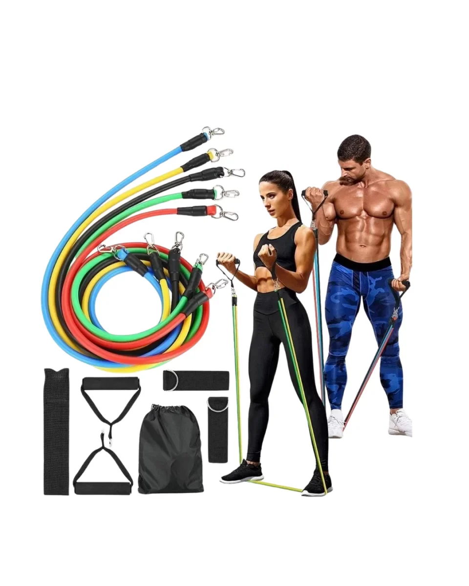 Full Body Antrenman İçin Kapı Arkası Spor Bandı ve Aksesuar Seti - Lisinya