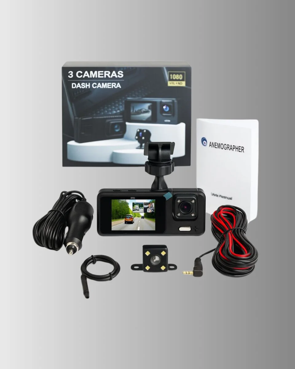 Full HD 1080P Araç Kamerası | Gece Görüşlü Döngü Kayıt ve Geri Görüş
