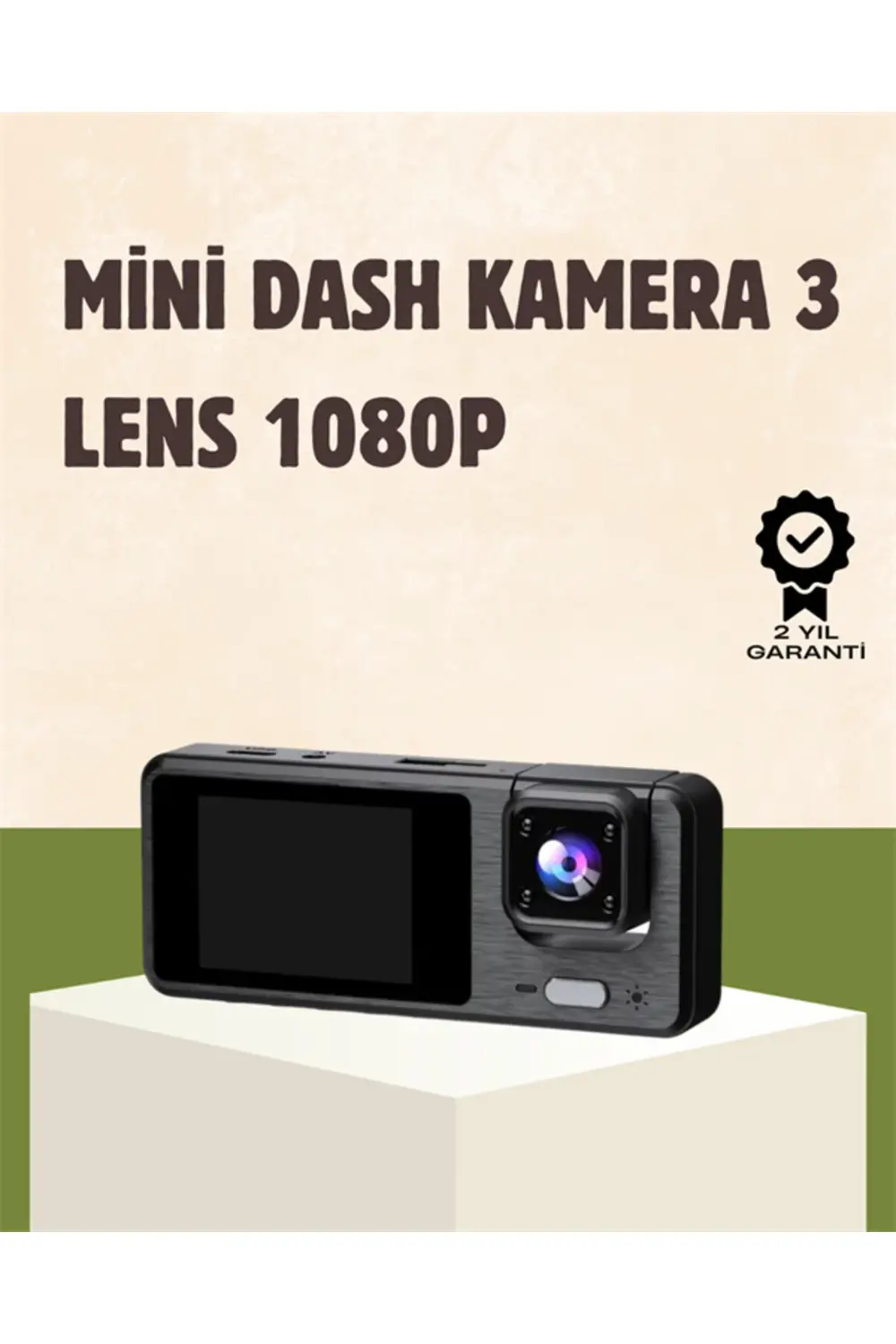 Full HD 3 Kanallı Araç Kamerası – Akıllı Çözümlerle Sürüş