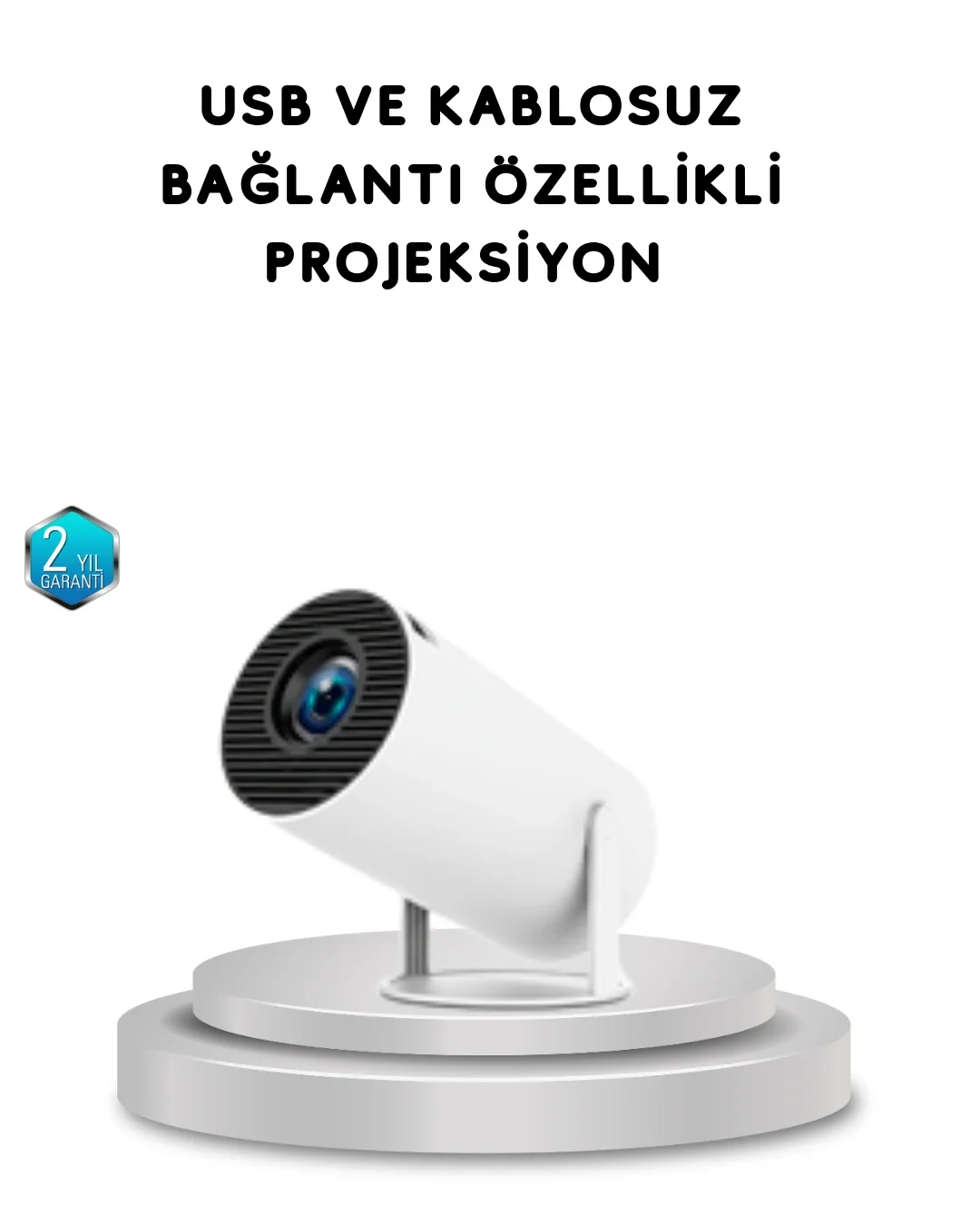Full HD 4K Uyumlu Projeksiyon Cihazı 130 İnç Geniş Ekran Destekli Fiyatı, Yorumları ve Özellikleri