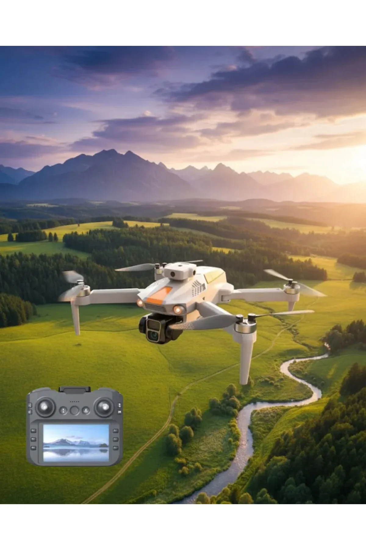 Full HD Kameralı Drone GPS GPRS Destekli 1000M Menzilli Full HD Kameralı Drone GPS GPRS Destekli 1000M Menzilli