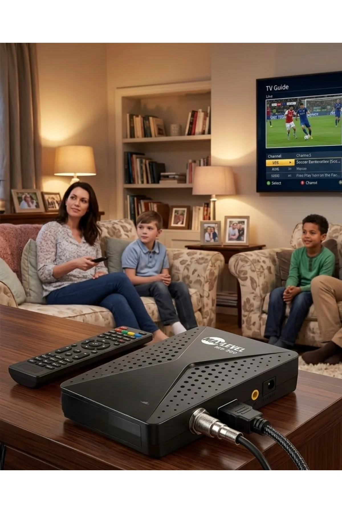 Full HD Uydu Alıcı Cihazı USB WiFi Biss EPG Destekli