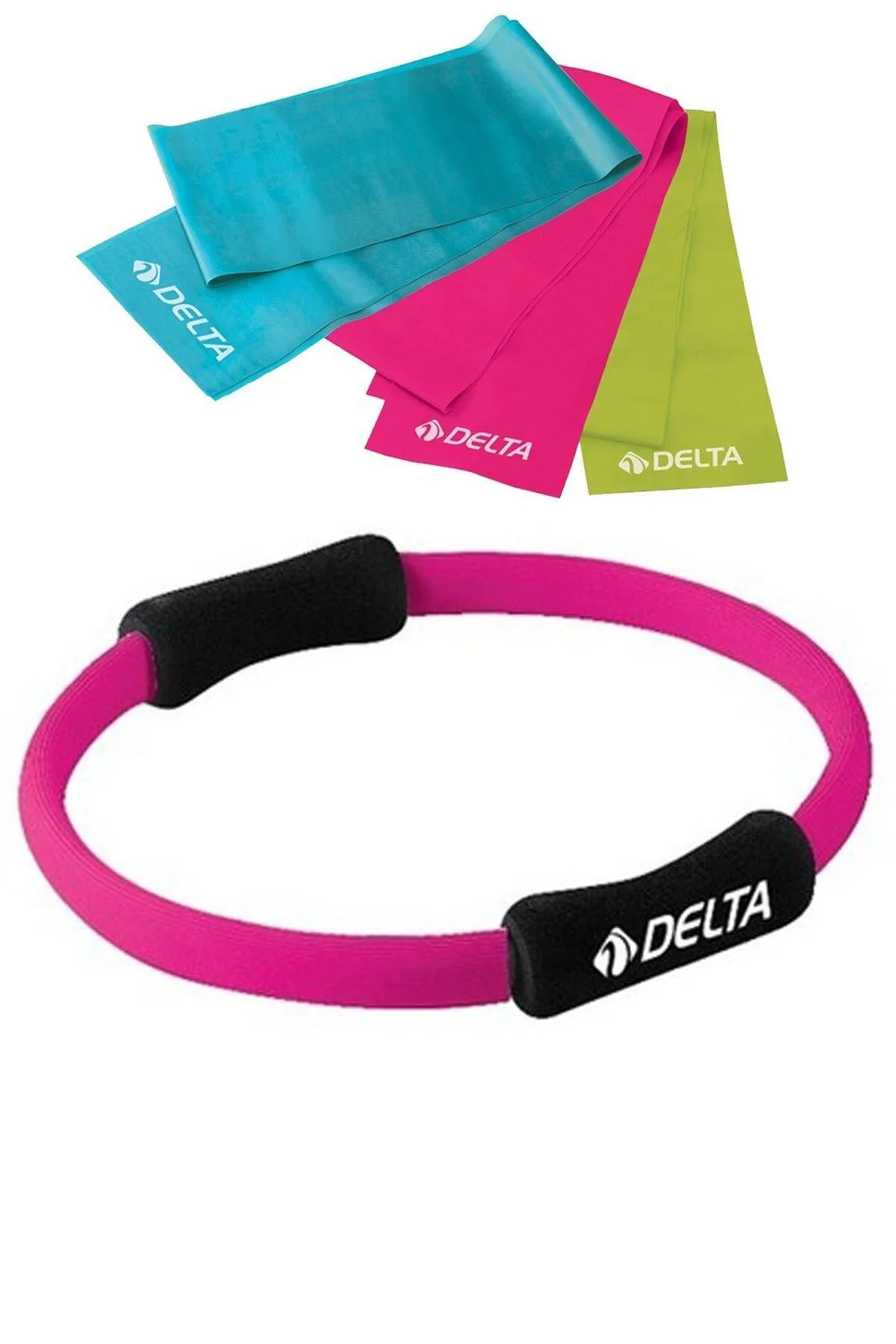 Full Pilates Seti Topu Tam Set Pilates Çemberi Pilates Minderi Ma