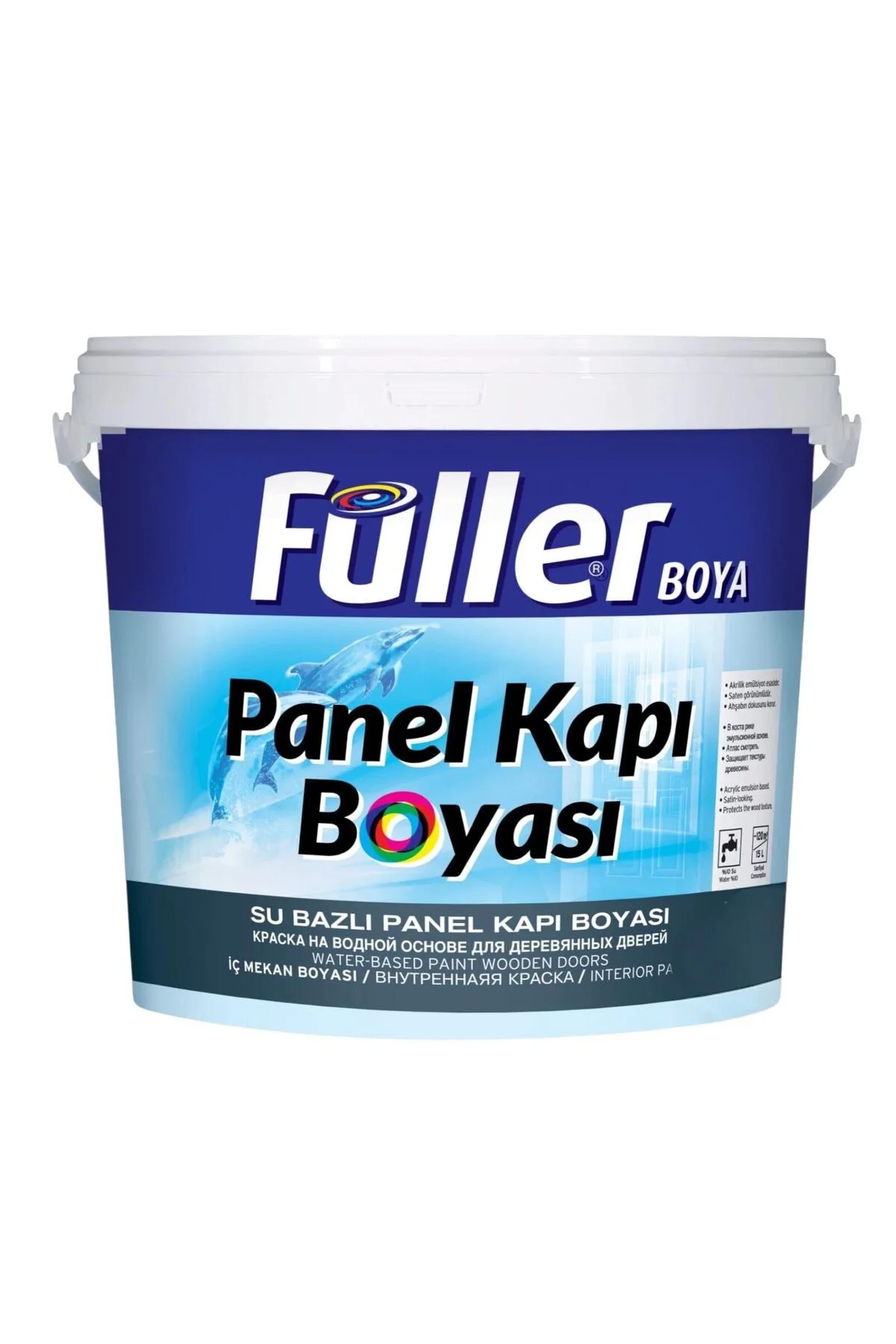 Füller Panel Kapı Boyası Beyaz 0,75 Litre