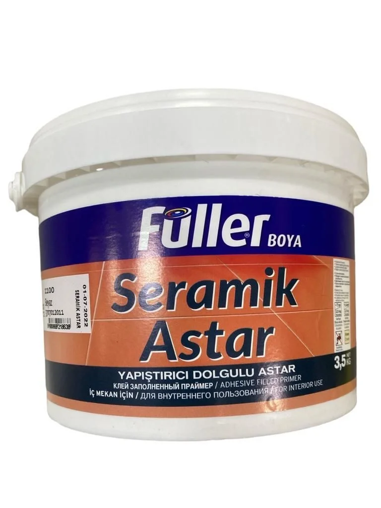 Füller Seramik Üstü Astar 3,5 Kg Beyaz Füller Seramik Üstü Astar 3,5 Kg Beyaz Fiyatı, Yorumları ve Özellikleri