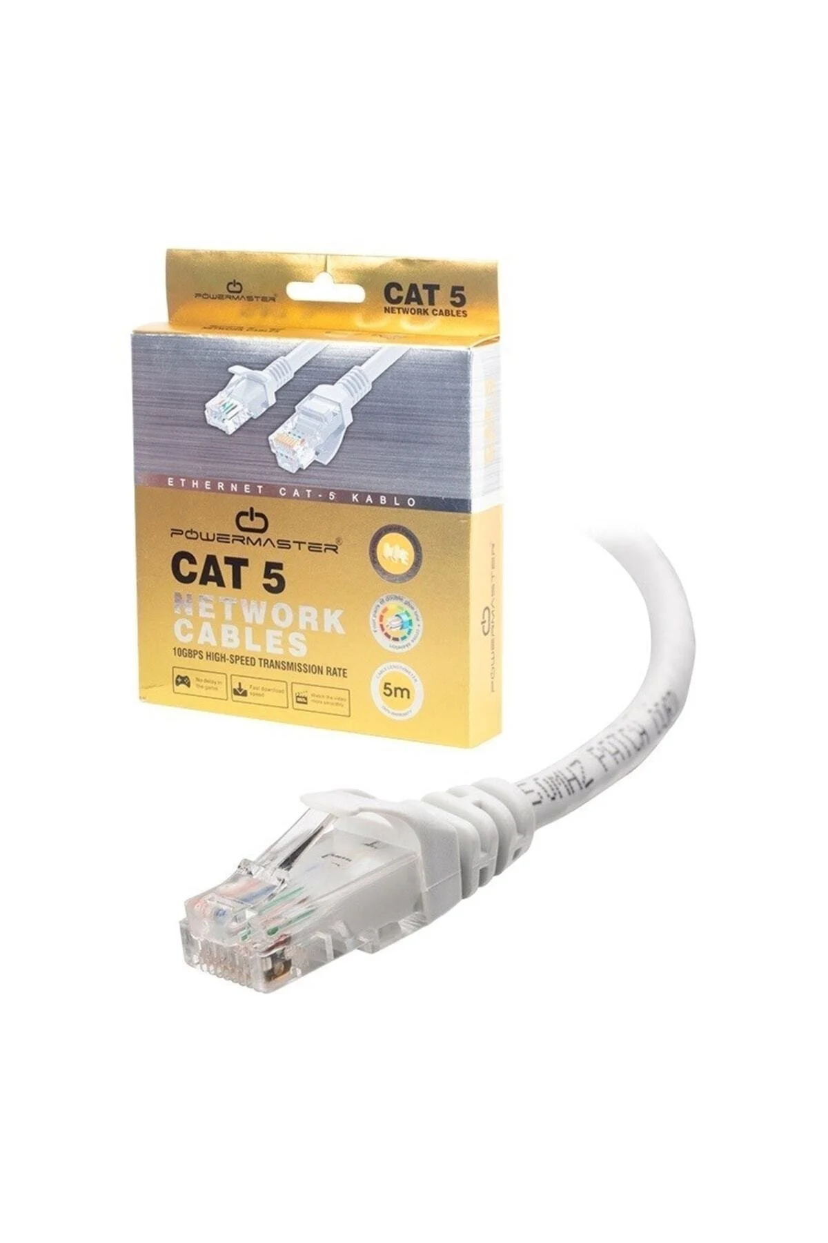 Fully G-505C Cat5 5 Metre Rj45 Patch Network Ethernet İnternet Ka
