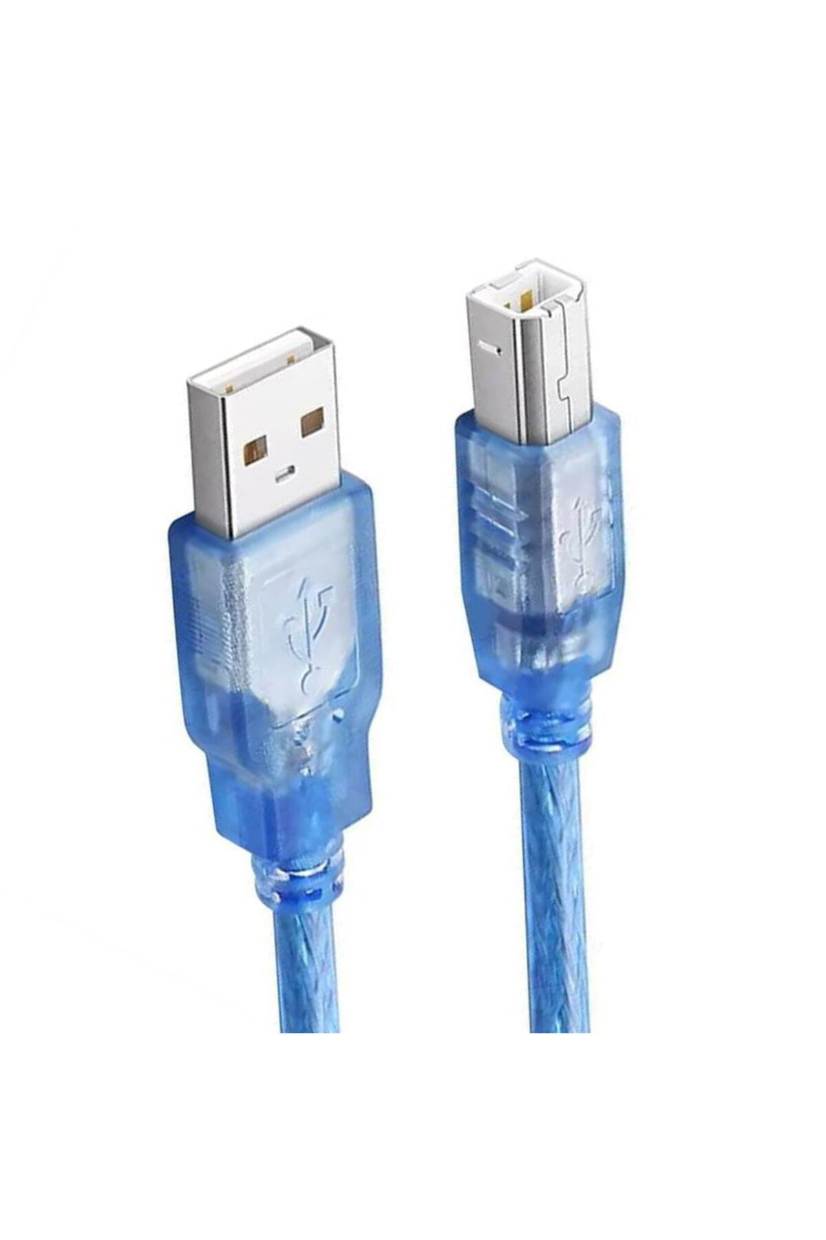 Fully G-534D Şeffaf Mavi Usb 2.0 Yazıcı Kablosu