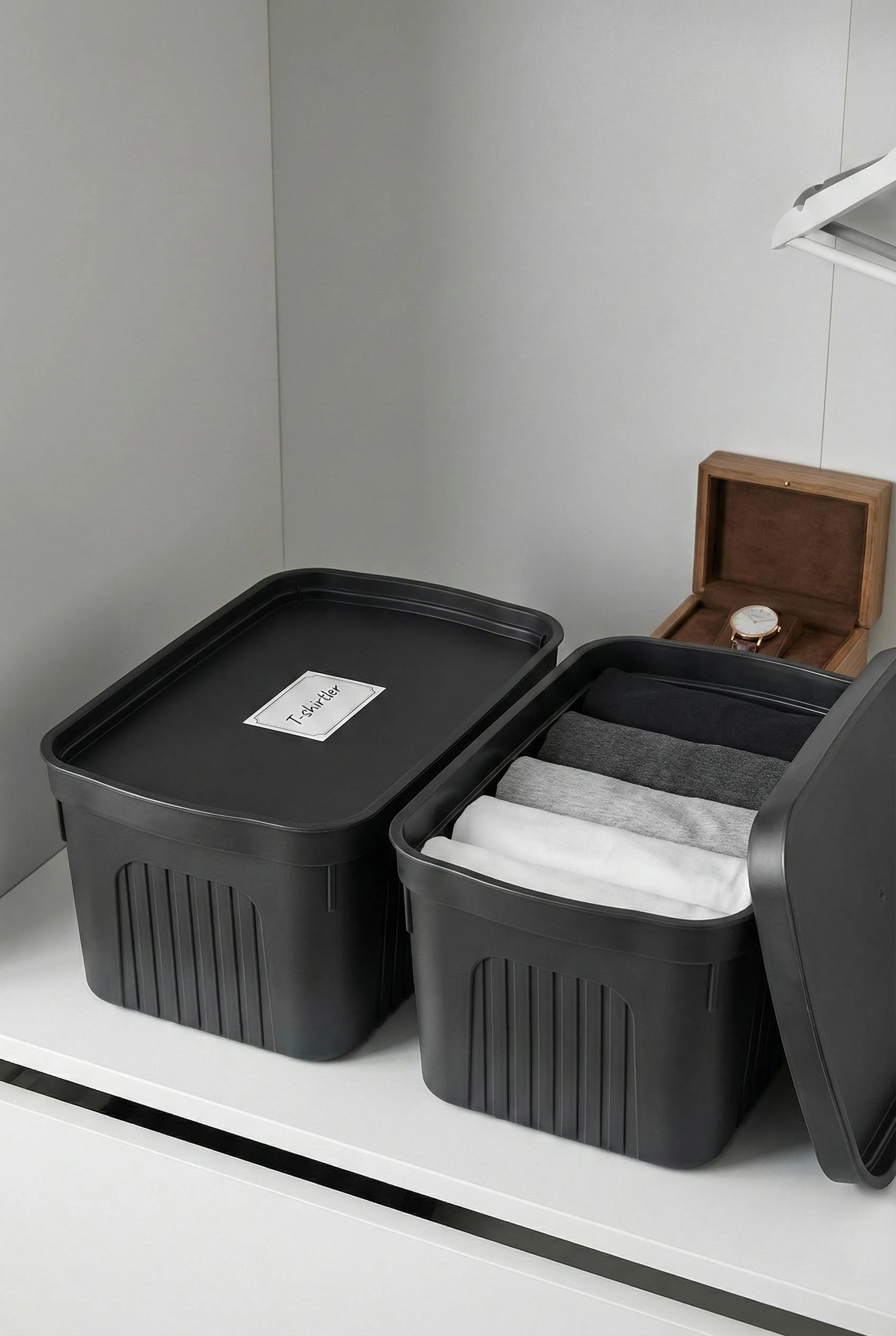 Füme 2'Li 8 Lt Saklama Kutusu – Mutfak ve Kiler Düzenleyici Organizer