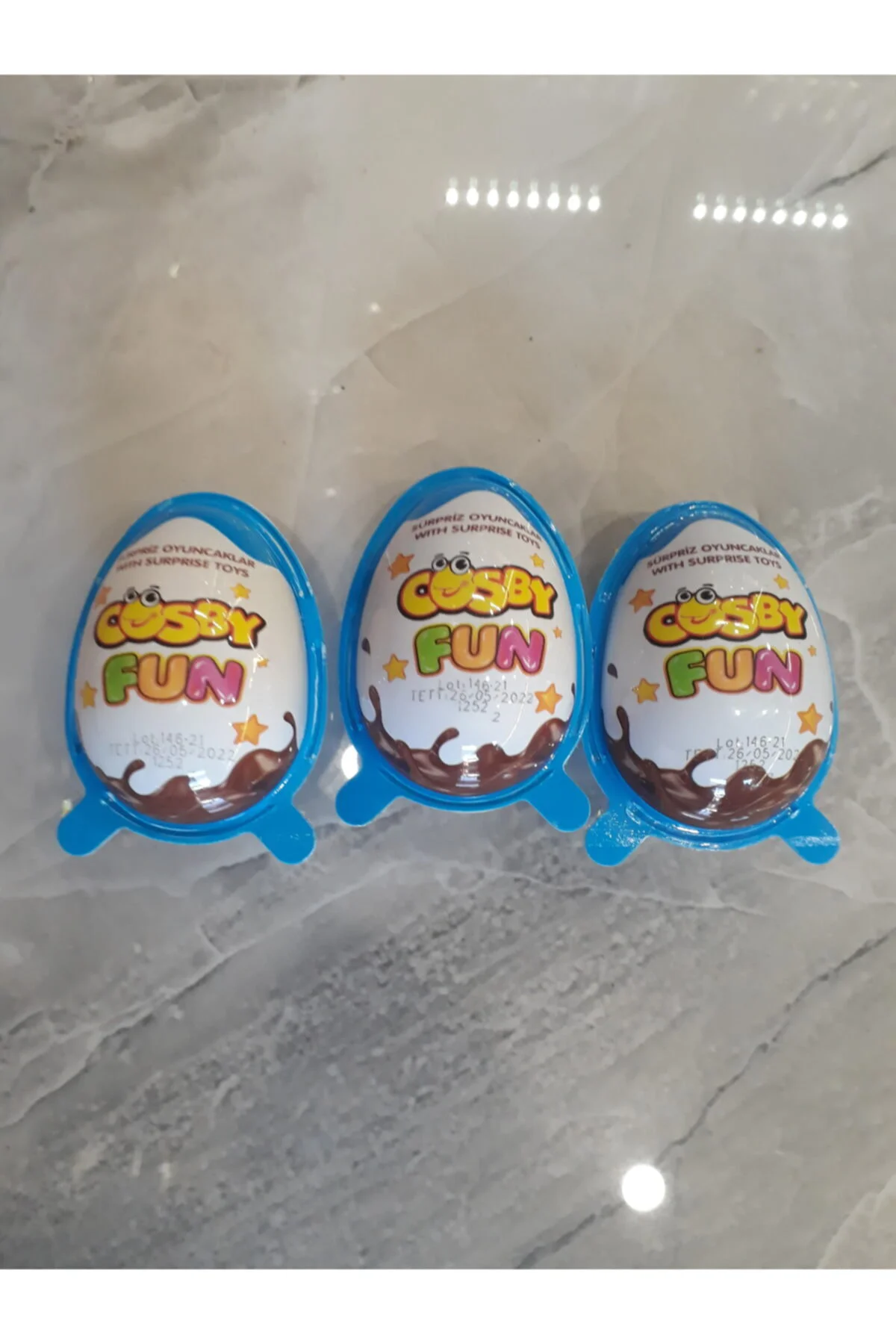 Fun Süpriz Yumurta 3 Adet