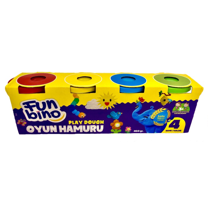 Funbino Funbino Oyun Hamuru 4 Lü 
