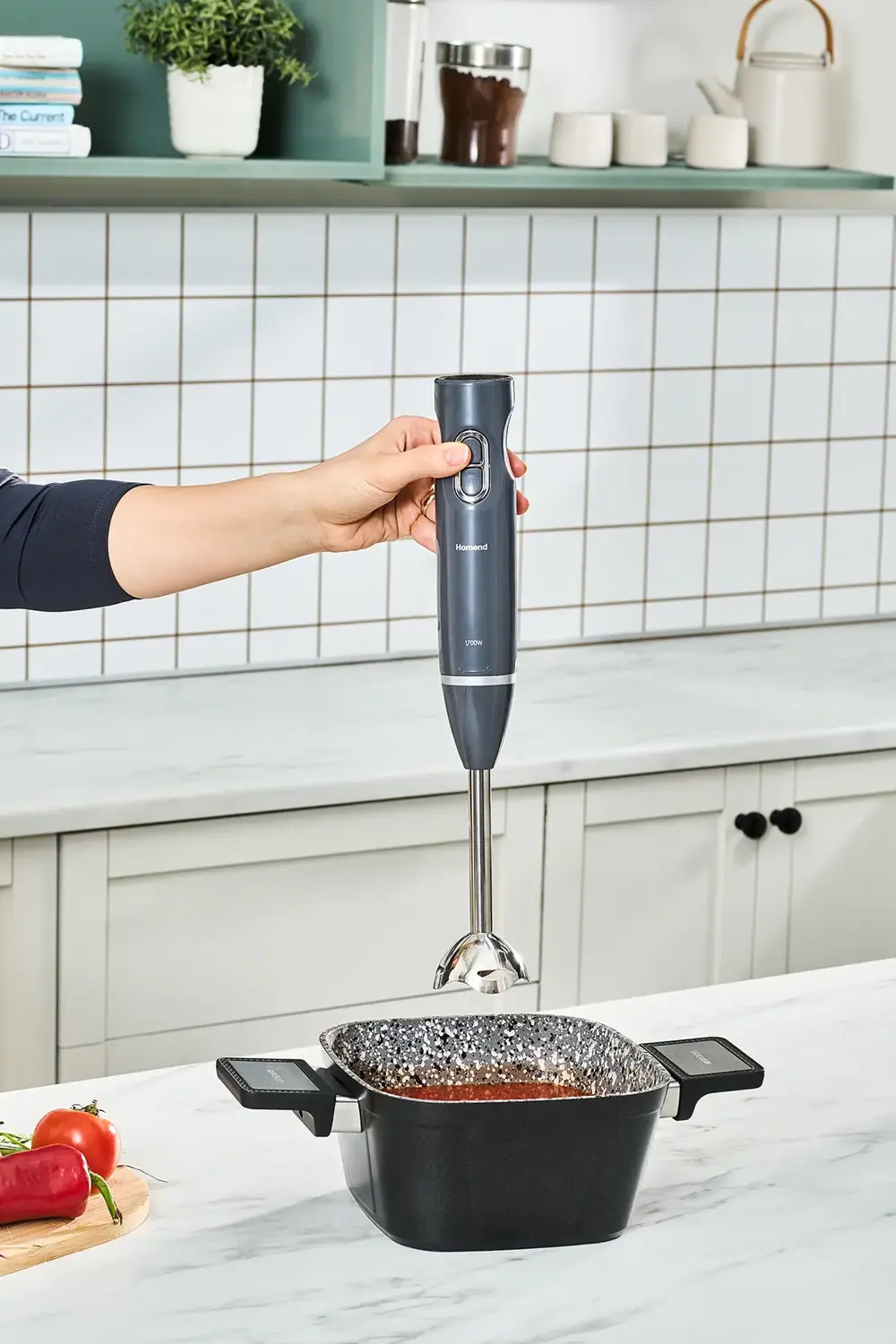 Functionall 2843H 5 Fonksiyonlu Mutfak Robotu Antrasit 1700 W