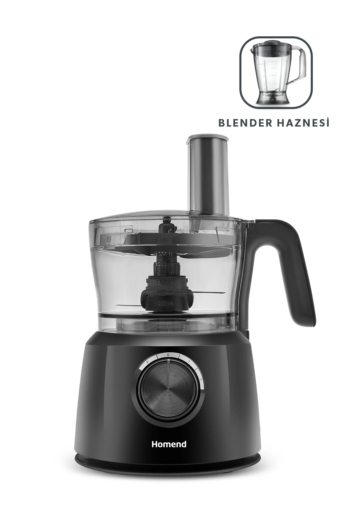 Functionall 2845h Blender Hazneli Mutfak Robotu Siyah Functionall 2845h Blender Hazneli Mutfak Robotu Siyah