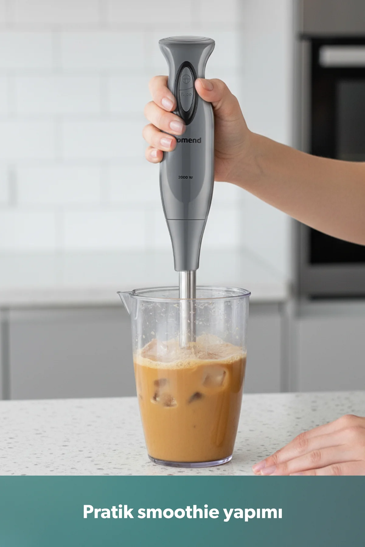 Functionall 2851H Mutfak Robotu Antrasit Siyah