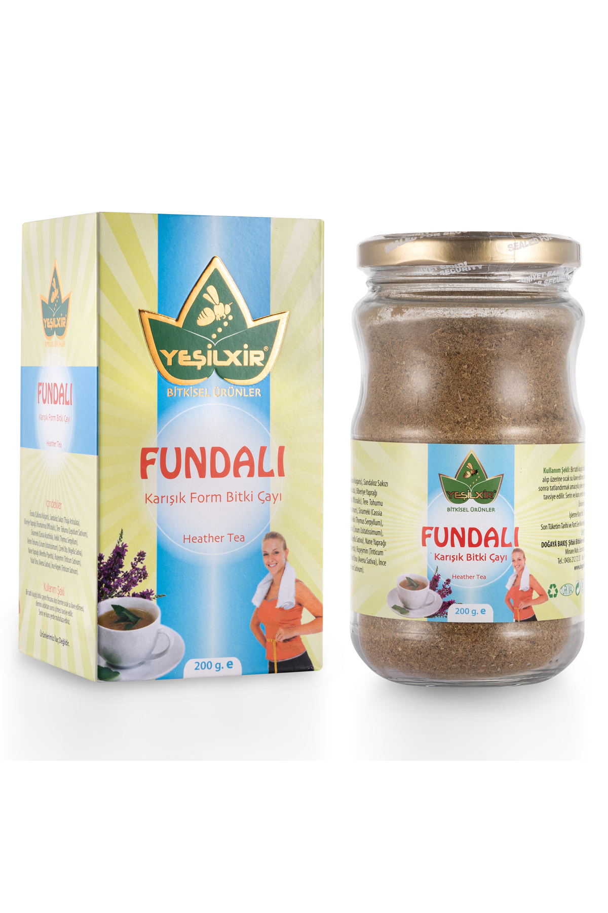 Yeşilxir Fundalı Form Karışık Bitki Çayı 200 Gr