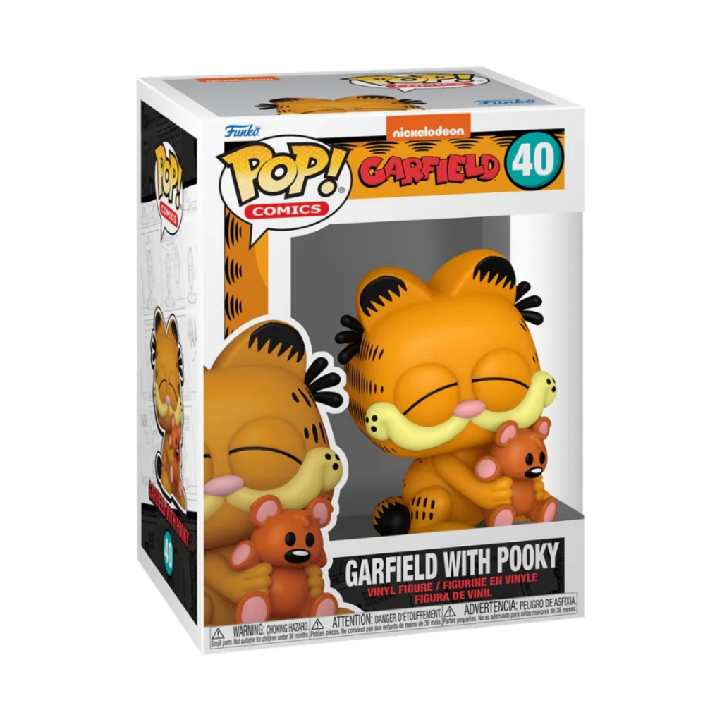 Funko POP Comics Garfield Garfield w/Pooky Funko POP Comics Garfield Garfield w/Pooky