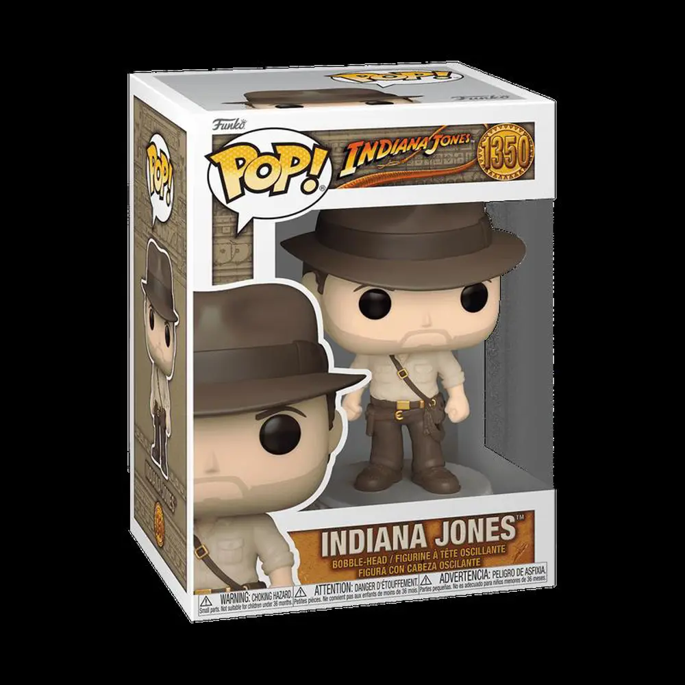 Funko Pop Indiana Jones with Satchel 1350 Funko Pop Indiana Jones with Satchel 1350