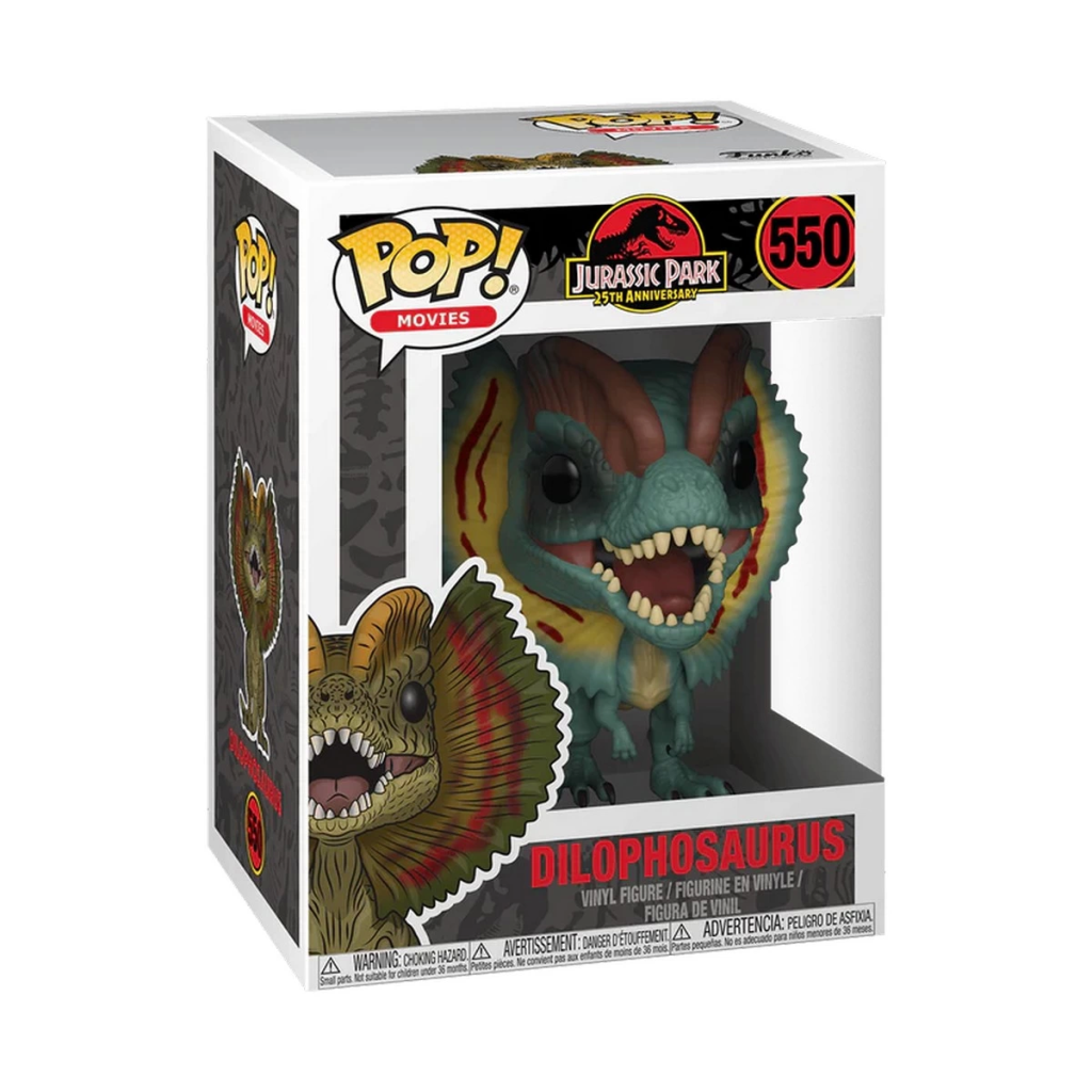 Funko POP Movies Jurassic Park Dilophosaurus Funko POP Movies Jurassic Park Dilophosaurus