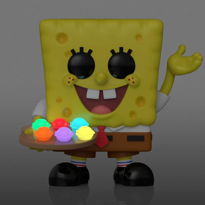 Funko Pop SpongeBob with Pretty Patties (Glow) 2312 Funko Pop SpongeBob with Pretty Patties (Glow) 2312