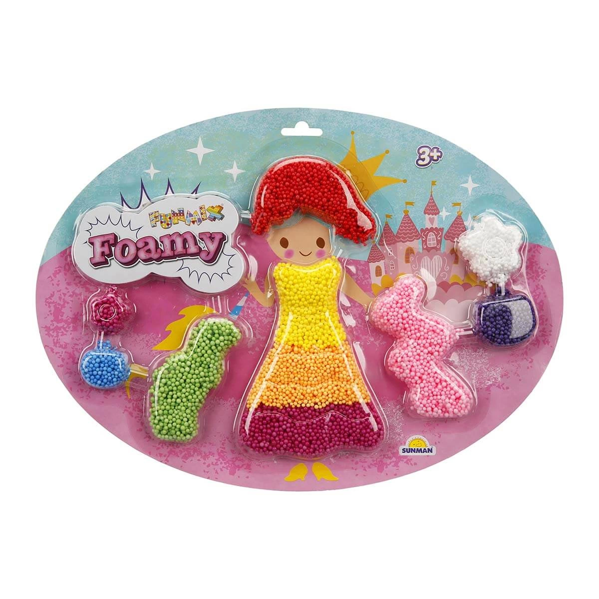 Funmix Foamy Renkli Dünyalar Slime - 1 Adet Stokta Olan Gönderili