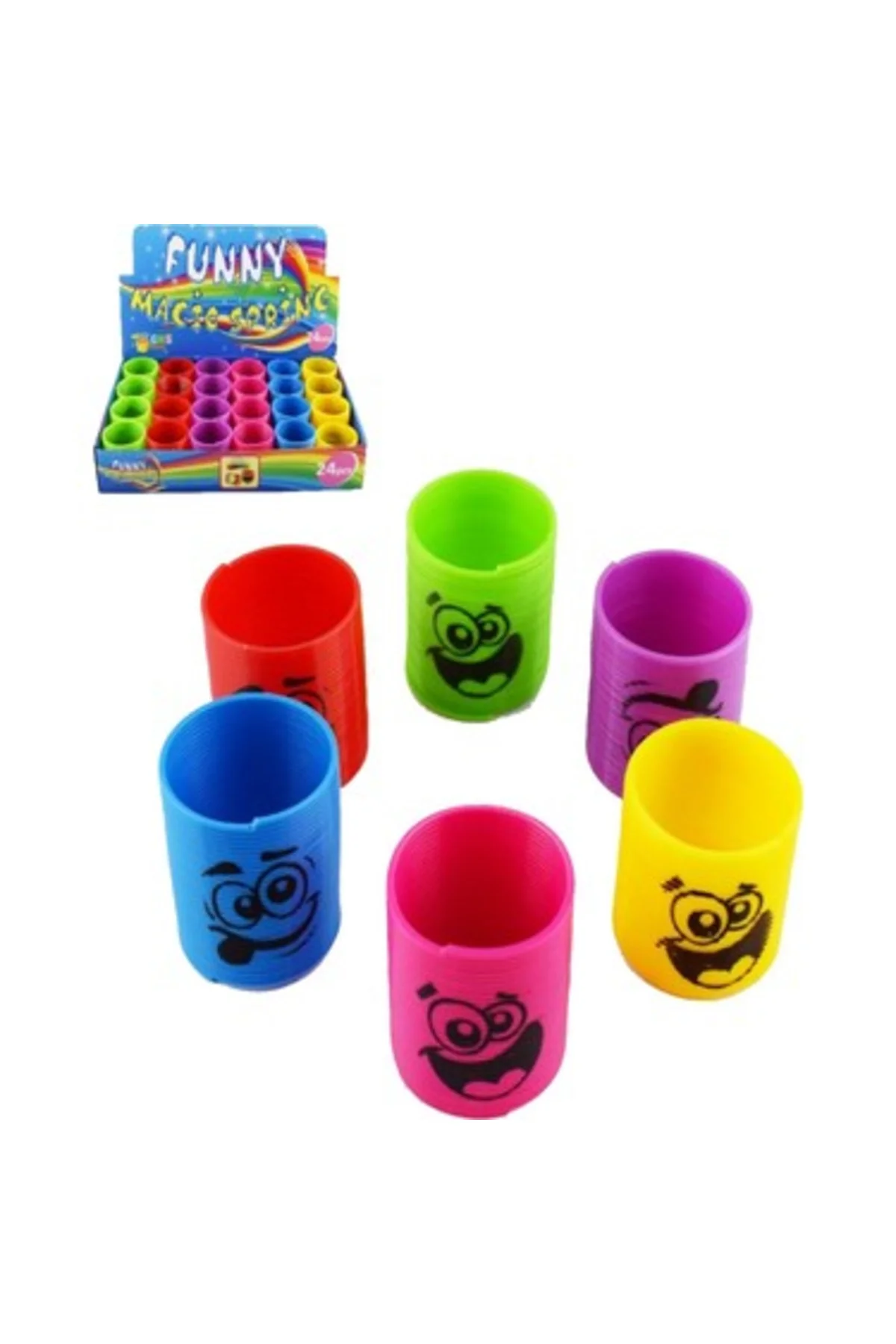 Funny Magic Spring Stres Yayı Popit Eğitici Oyuncak 1 Adet