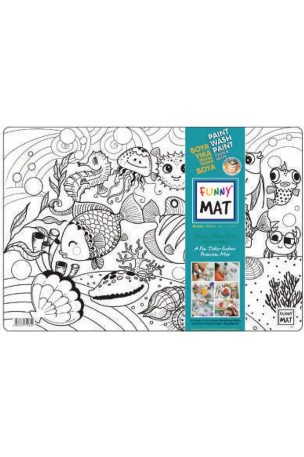 Funny Mat Balıklar 335x48cm