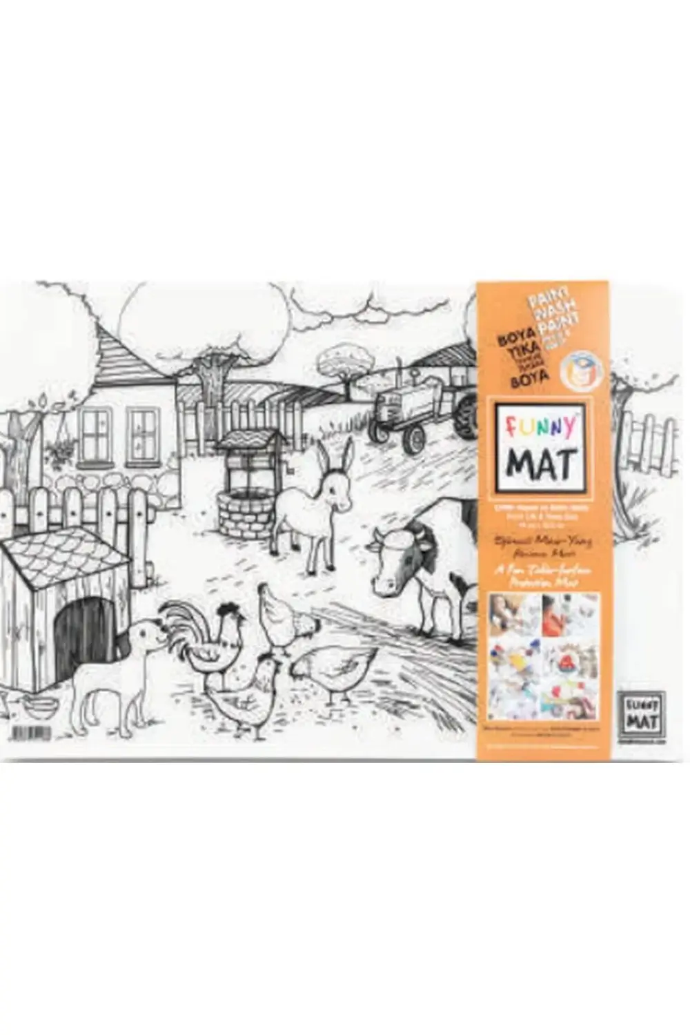 Funny Mat Çiftlik Ve Derin Deniz 335 x 48 cm