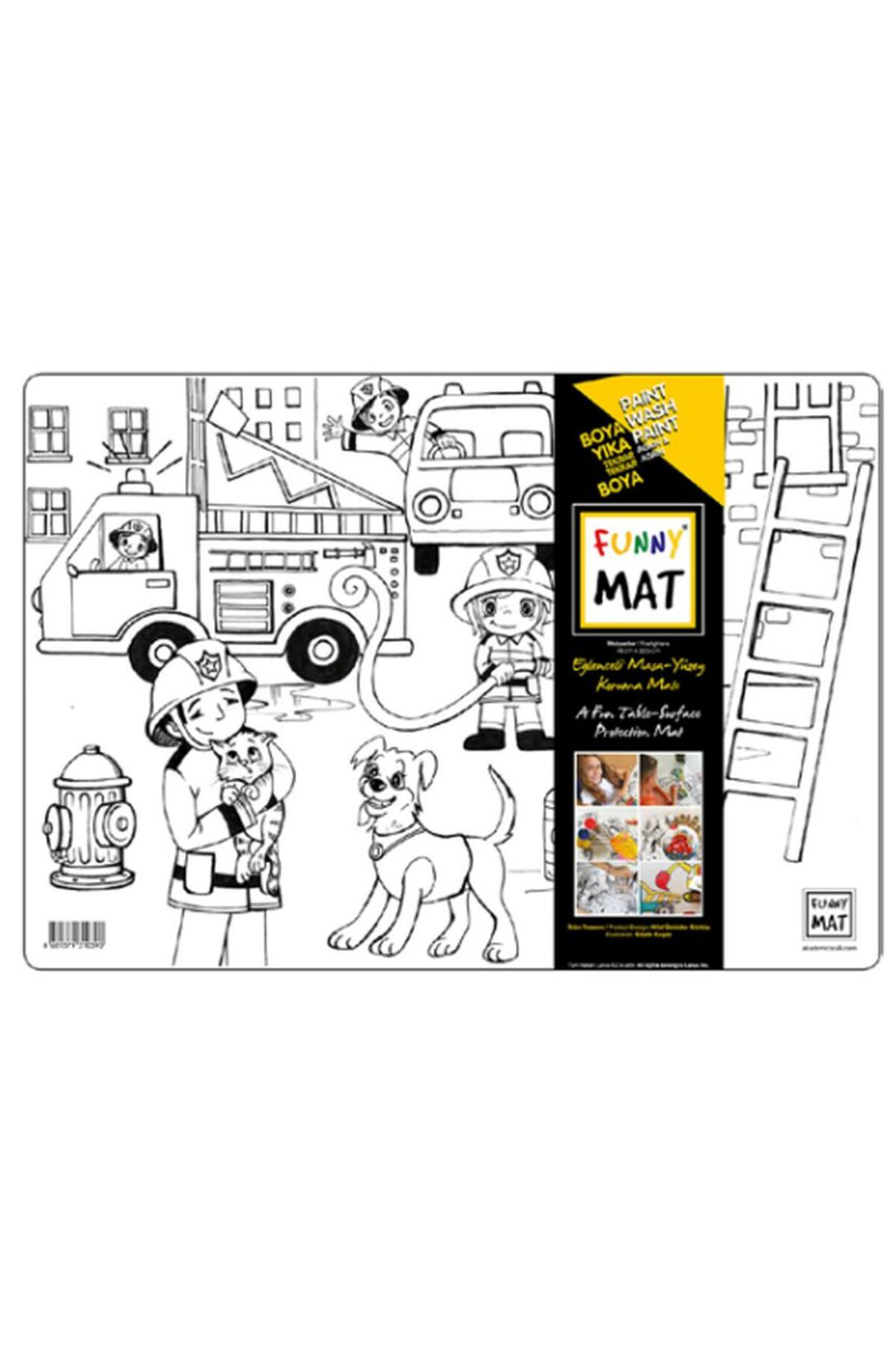 Destek Yayınları Funny Mat İtfaiyeler 335X48cm