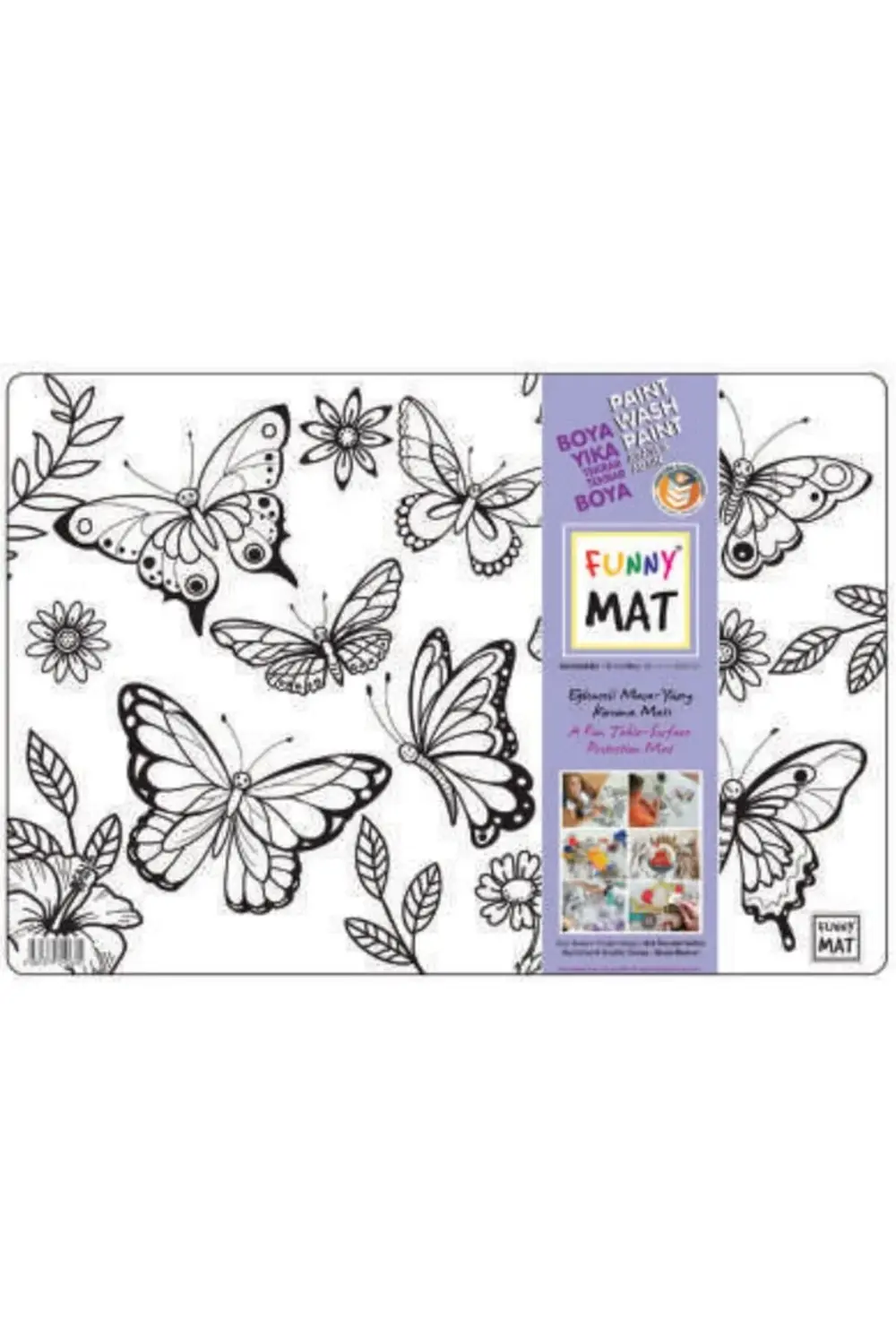 Funny Mat Kelebekler 335x48cm