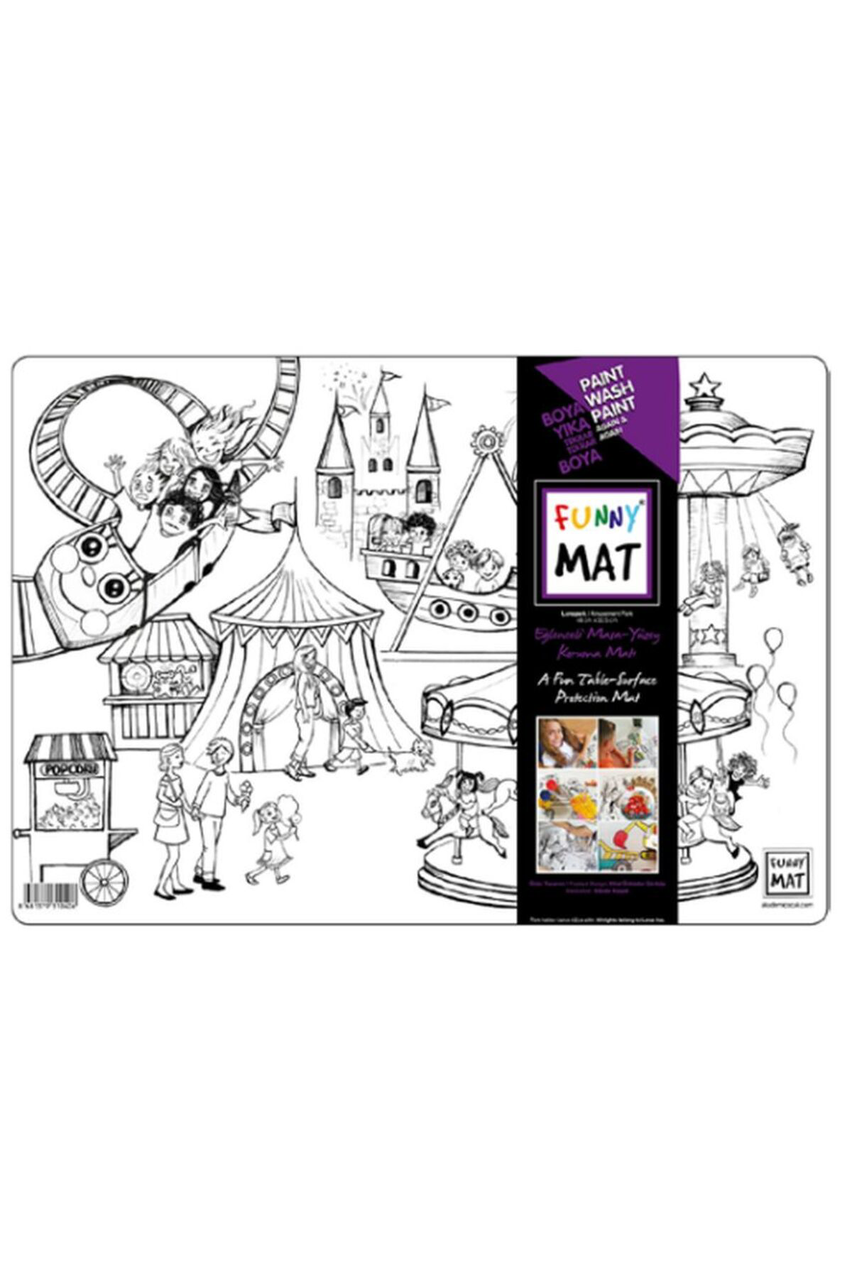 Destek Yayınları Funny Mat Lunapark 335X48cm