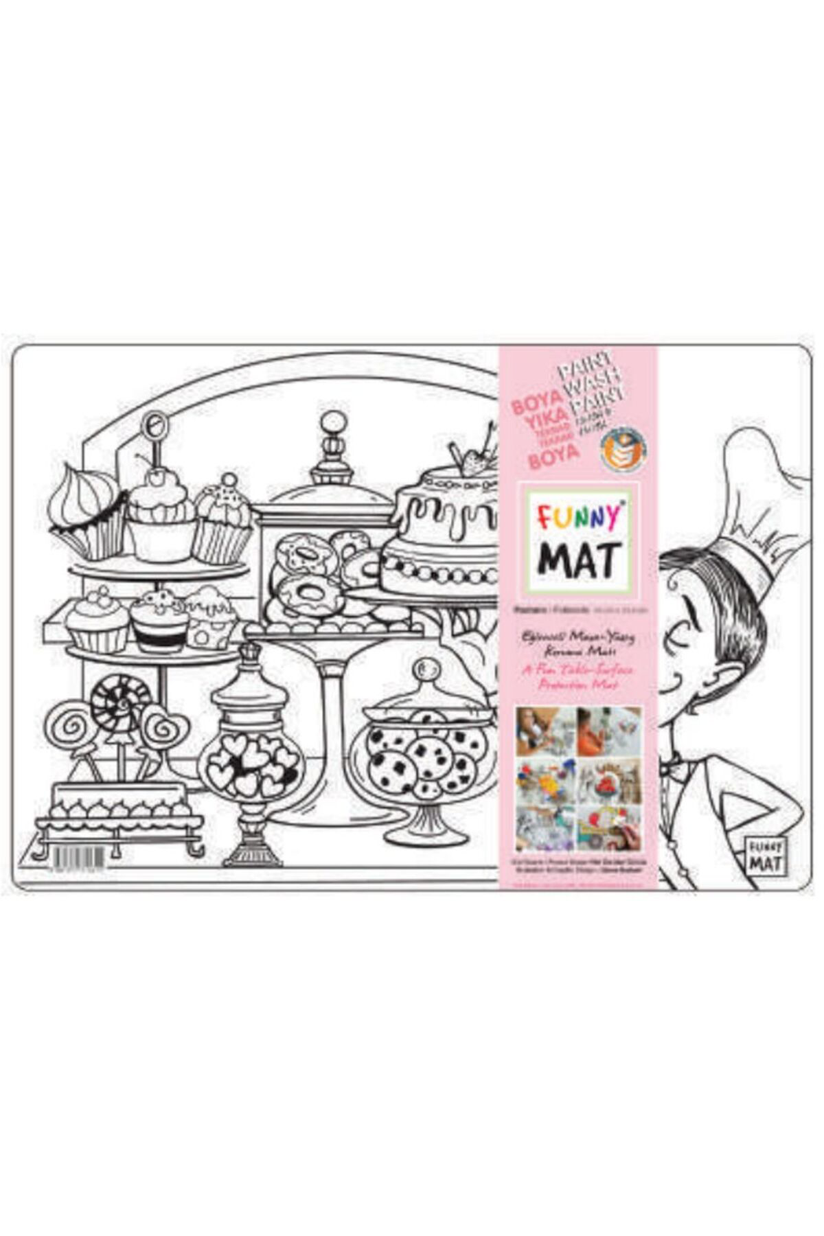 Akademi Çocuk Funny Mat Pastane 335X48cm