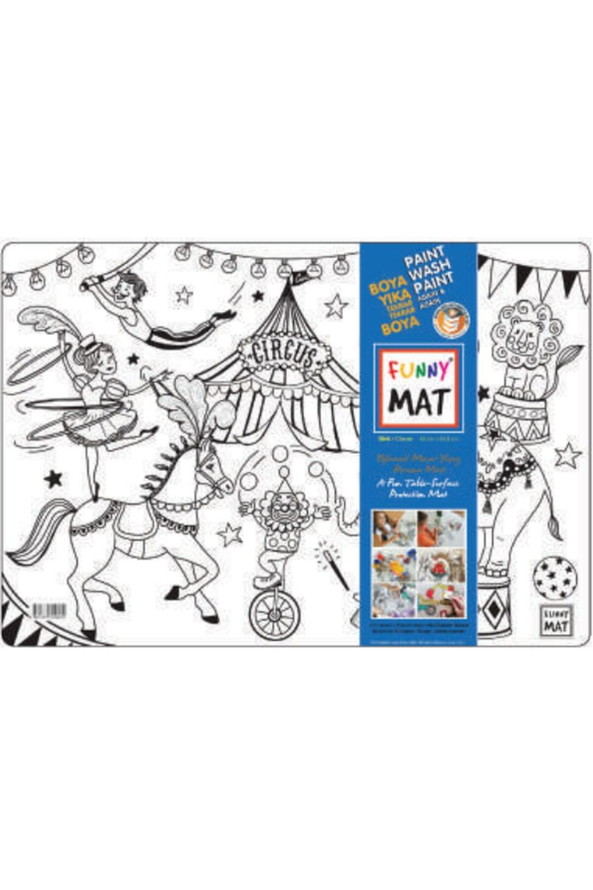 Destek Yayınları Funny Mat Sirk 335X48cm