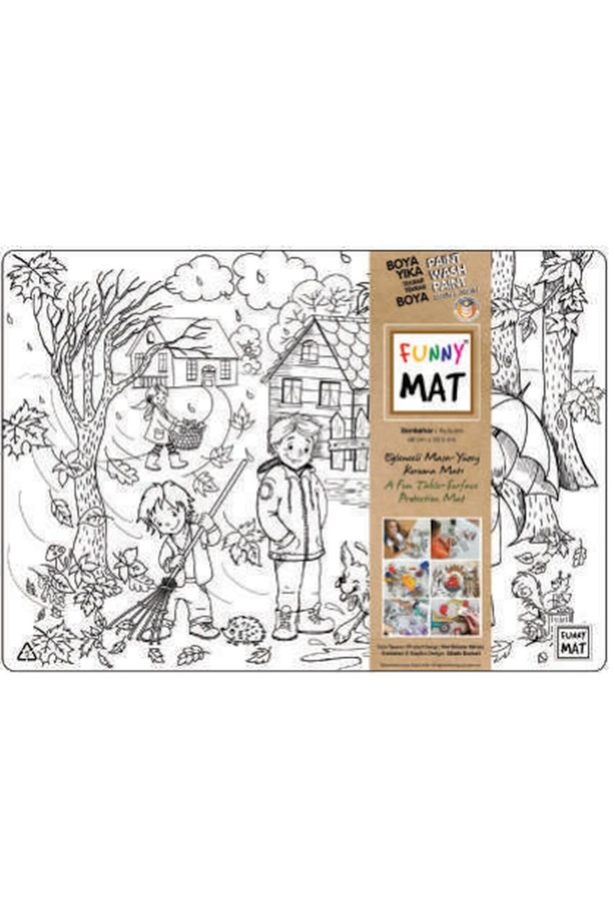 Akademi Çocuk Funny Mat Sonbahar 335 X 48 Cm