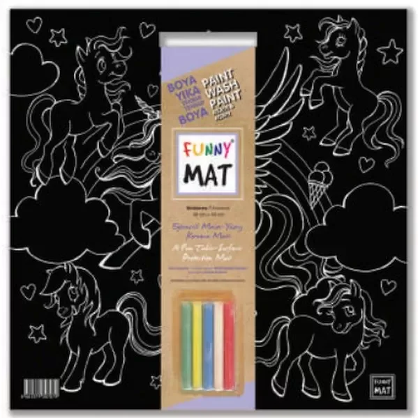 Funny Mat - Unıcorn 40x40cm Funny Mat - Unıcorn 40x40cm